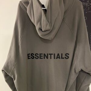 Fear of God Essentials zip up hoodie XXL